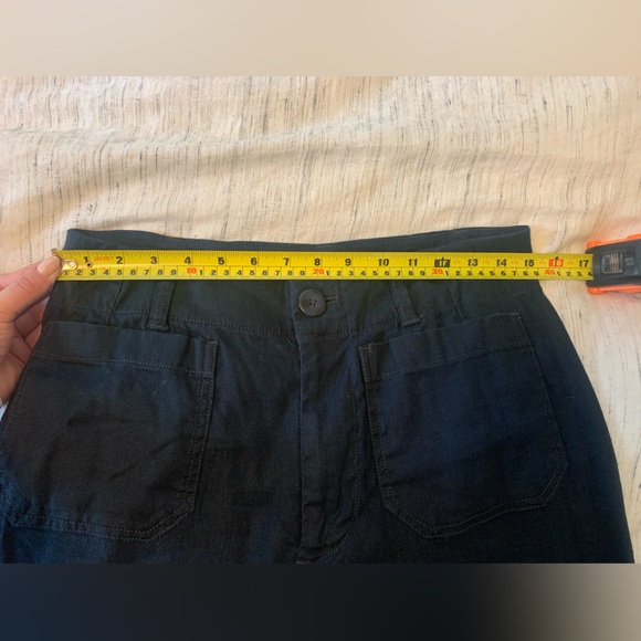 Anthropologie Maeve sailor pant, navy - Picture 4 of 8